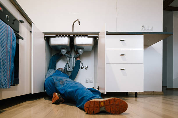 Professional Drain Cleaning technician working in San Benito, TX
